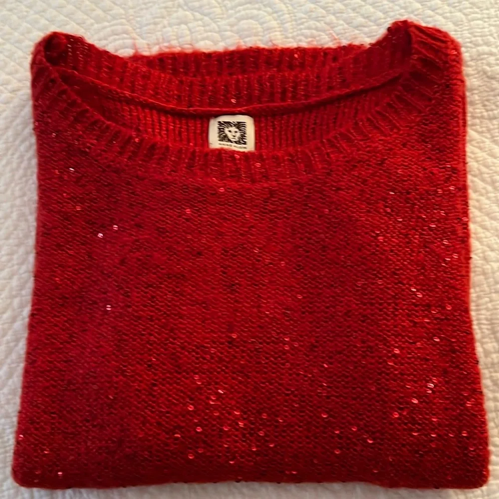 RED SWEATER - Picture 1 of 7